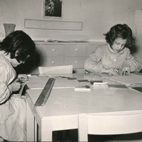 [Geometry learning activity] Montessori Elementary School “U. Bartolomei”, Rome, 1960s - ONM Archive$$$489
