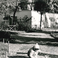 [Wooden pavilion, “Children’s House”, Villa Paganini, Rome, late 1940s] - ONM Archive$$$481