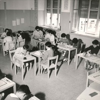 [Working environment – U. Bartolomei School, Rome, 1960s] – ONM Archive$$$496
